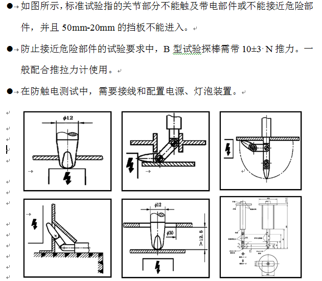 IPXXB試驗探棒
